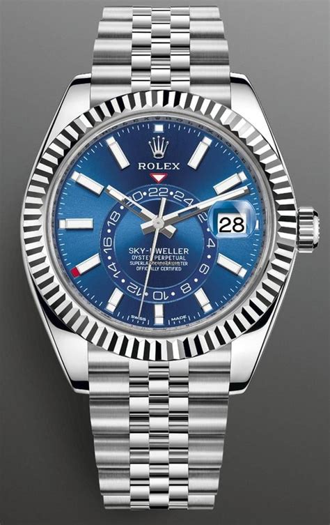 rolex sky dweller blue 326934|rolex sky dweller price range.